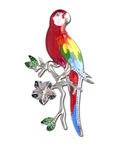 04.02154 Брошь (Ag 925)