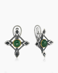 ER091555NPH-CRD-M Серьги (Ag 925)