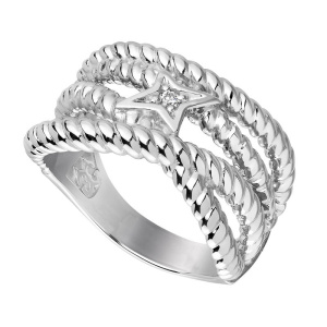 60102353 кольцо с др.камнями (Ag 925)