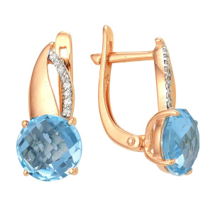 21801399 Серьги (Au 585)