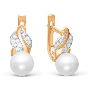 Ж-106 Серьги (Au 585)