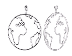 CZ-E03168-X-W-W-X-X Серьги (Ag 925)