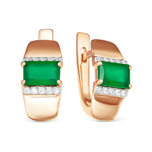 121-1713 Серьги (Au 585)