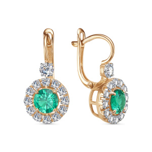 21804725 Серьги (Au 585)