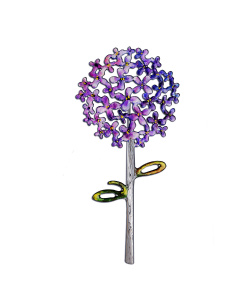 04.02994 Брошь (Ag 925)