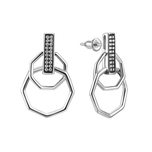 CZ-E03494-X-WB-X-X-W Серьги (Ag 925)