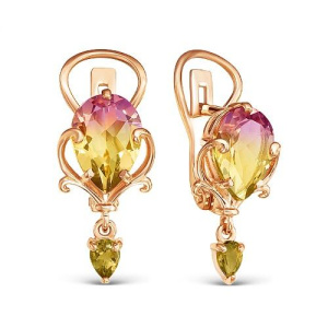 200-1173 Серьги (Au 585)