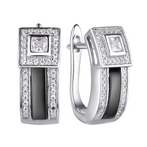 TC-E00669-B-W-X-X-W Серьги (Ag 925)