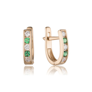 10-00-0003-26626 Серьги (Au 585)