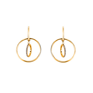 01-215485 Серьги (Au 585)