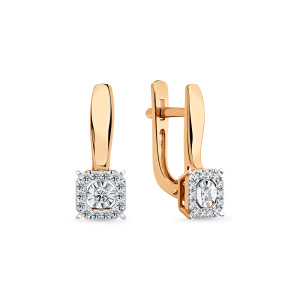 2-409230-70-00 Серьги (Au 585)