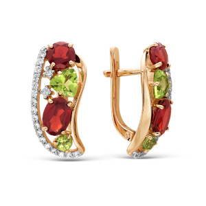 200-708 Серьги (Au 585)