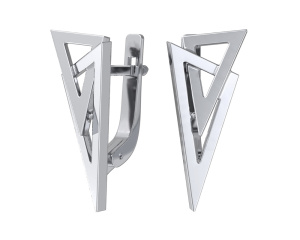 0201953-00245 Серьги (Ag 925)