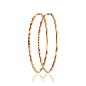 12.11-20 Серьги-конго, (Au 585)