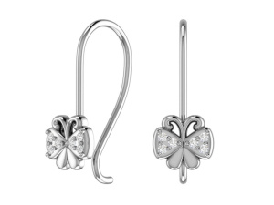 0201562-00775 Серьги (Ag 925)