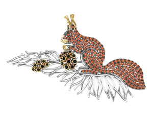 2700061-00355 Брошь (Ag 925)