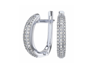 Серьги 0200278-00775 Ag 925