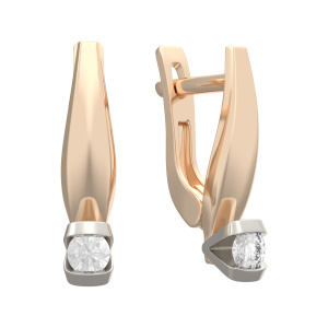 0601320 Серьги (Au 585)