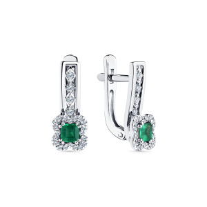 2-208844-00-01 Серьги (Au 585)