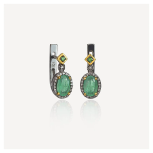 BYZE240EM Серьги (Ag 925)