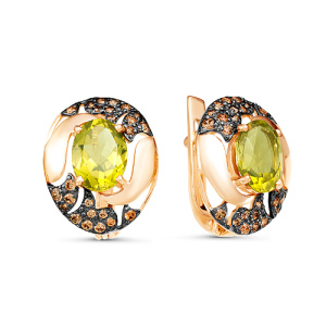 200-1338 Серьги (Au 585)