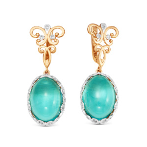 200-1304 Серьги (Au 585)