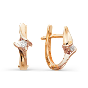 2-105-436 Серьги (Au 585)