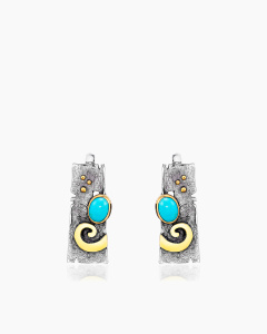 ER021206TRQ-COV-M Серьги (Ag 925)