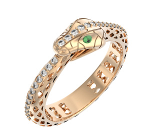 0101680 Кольцо (Au 585)