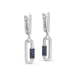 12-658-40889 Серьги (Ag 925)