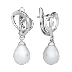 60203429 серьги с др.камнями (Ag 925)