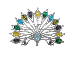 Брошь 2700712-00355 Ag 925