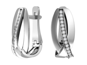 Серьги 2101032-00775 Ag 925