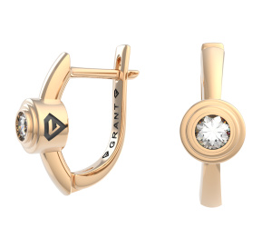 0601576 Серьги (Au 585)