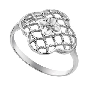 60102382 кольцо с др.камнями (Ag 925)