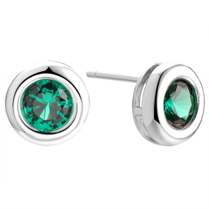 TC-E02376-X-W-EM113-X-X Серьги (Ag 925)