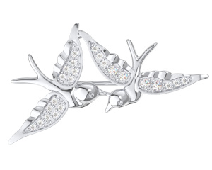 2700104-00775 Брошь (Ag 925)