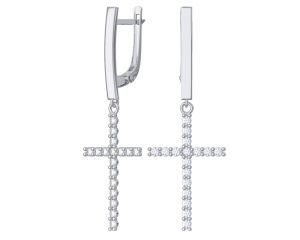 0201659-00775 Серьги (Ag 925)