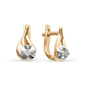 2-105-447 Серьги (Au 585)