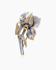 BO081455CIT-FRD-M Брошь (Ag 925)