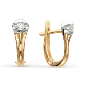 2-105-449 Серьги (Au 585)