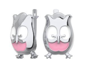 0201685-70875 Серьги (Ag 925)