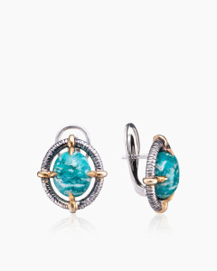 ER041551AMZ-COV-S Серьги (Ag 925)