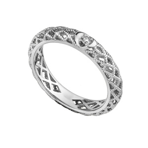 60103097 кольцо с др.камнями (Ag 925)