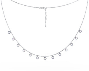 0310467-00775 Колье (Ag 925)