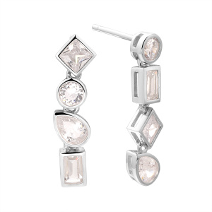 CZ-E03555-X-W-X-X-W Серьги (Ag 925)