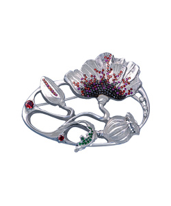 04.02061 Брошь (Ag 925)