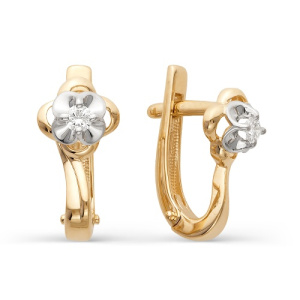 2-105-460 Серьги (Au 585)