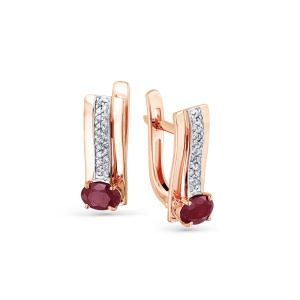 2-107848-01-03 Серьги (Au 585)