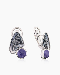 ER081607CHT-CRD-S Серьги (Ag 925)